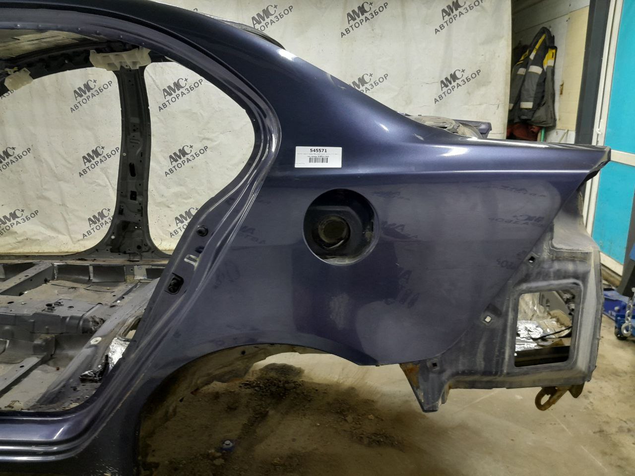 Крыло заднее левое Mitsubishi Lancer X (CX, CY)  2007>