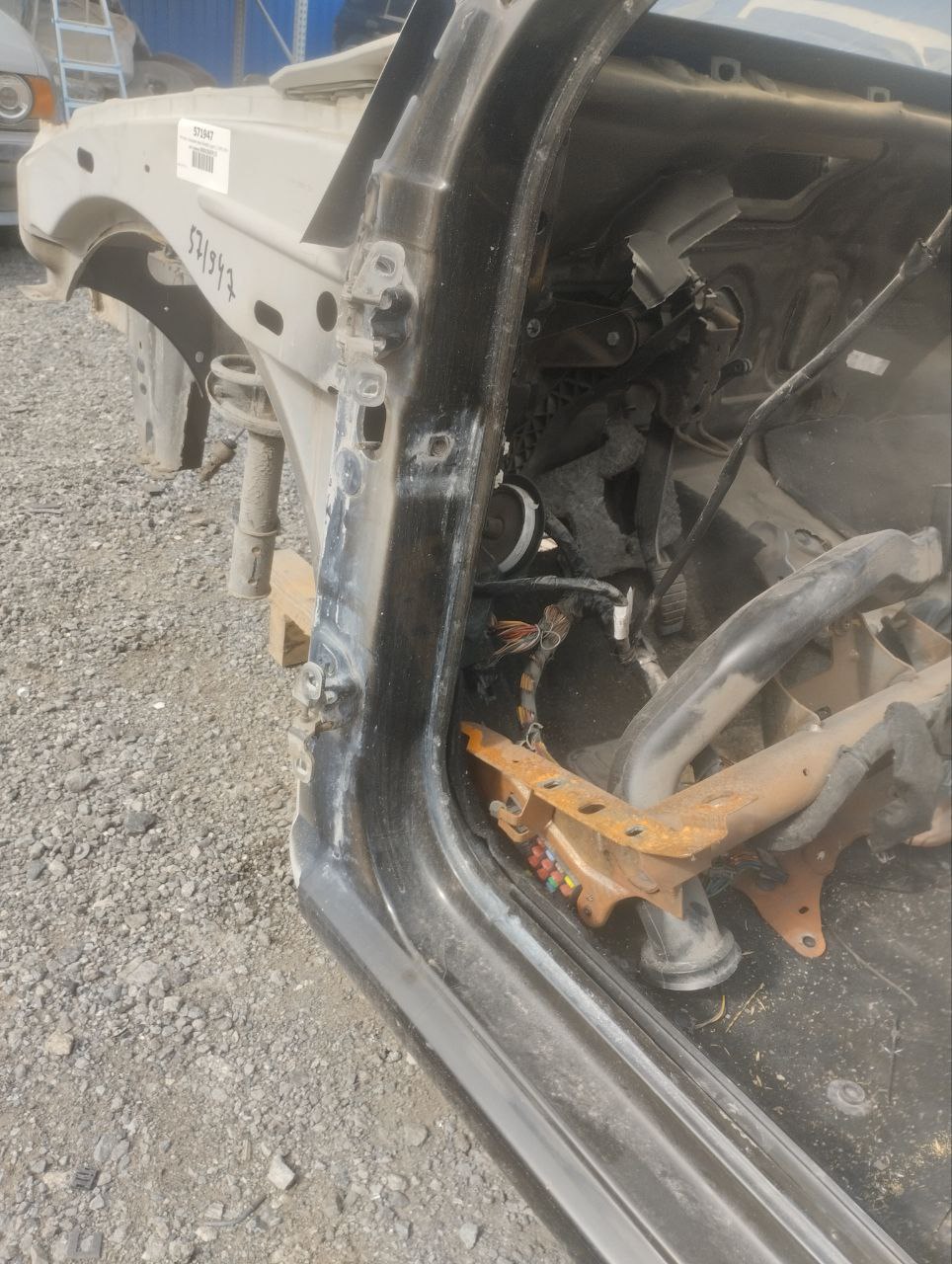 Четверть передняя левая Renault Logan (1) 2005-2014