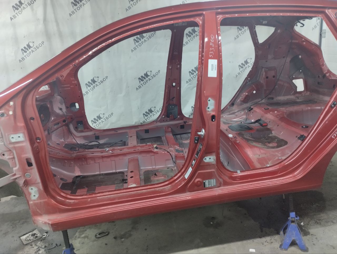 Порог со стойкой левый Hyundai Solaris (RB) 2010-2017