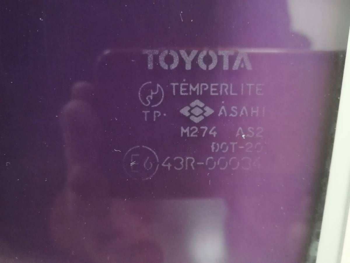 Стекло двери задней левой Toyota Land Cruiser (J80) 1990-1998
