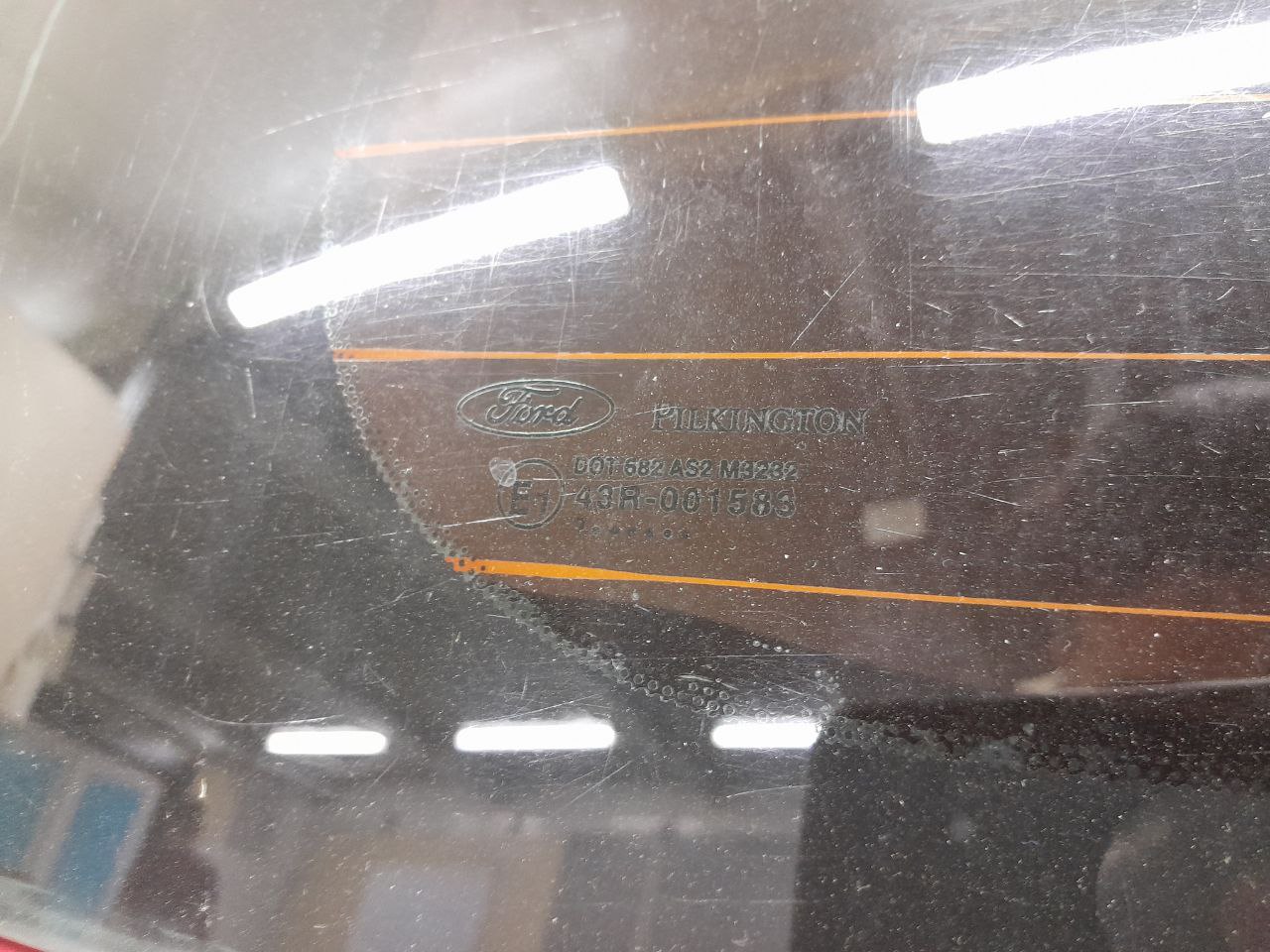 Дверь багажника со стеклом Ford Fiesta (MK5) 2002-2008