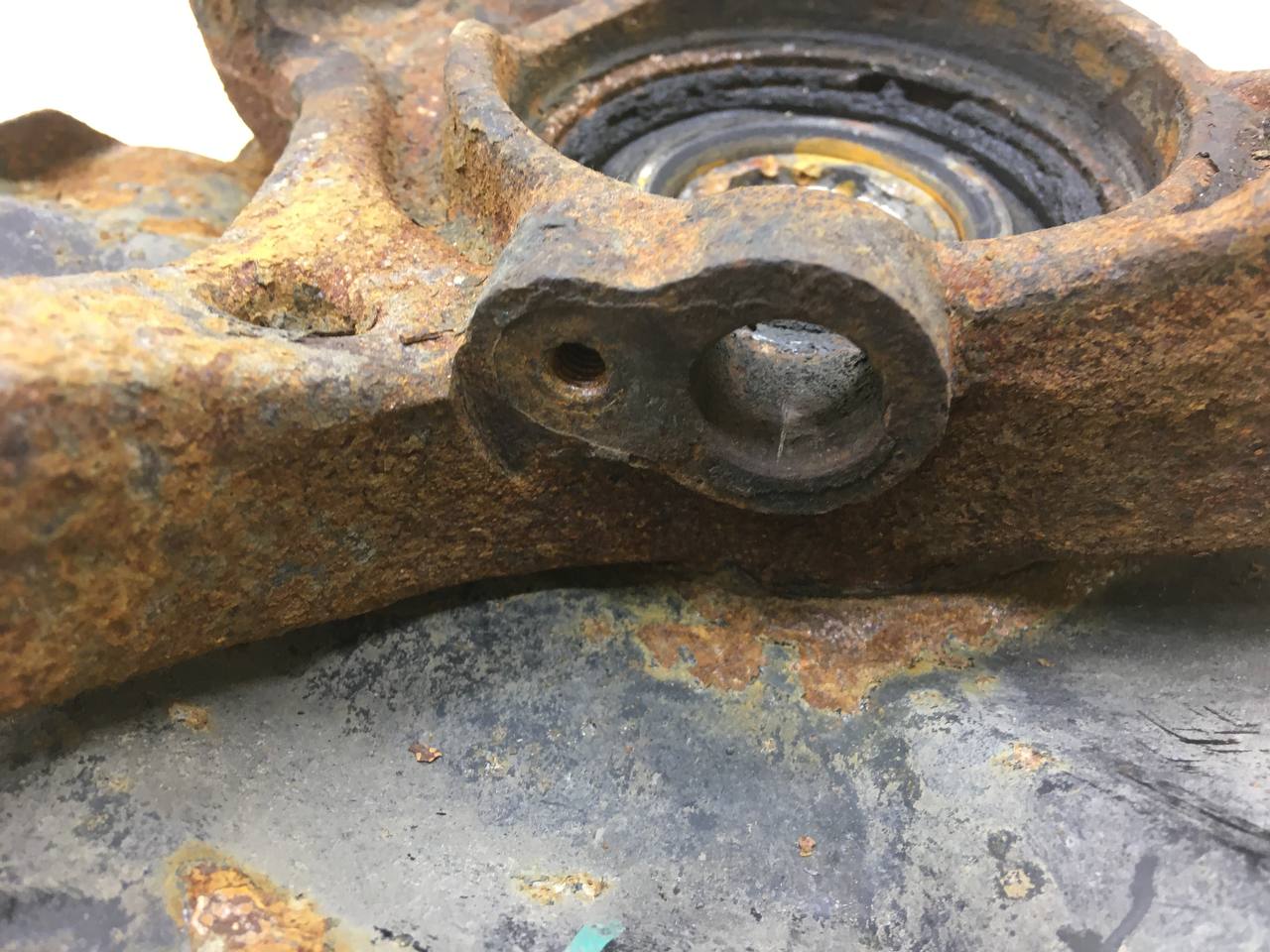 Кулак поворотный передний правый Hyundai Solaris (RB) 2010-2017