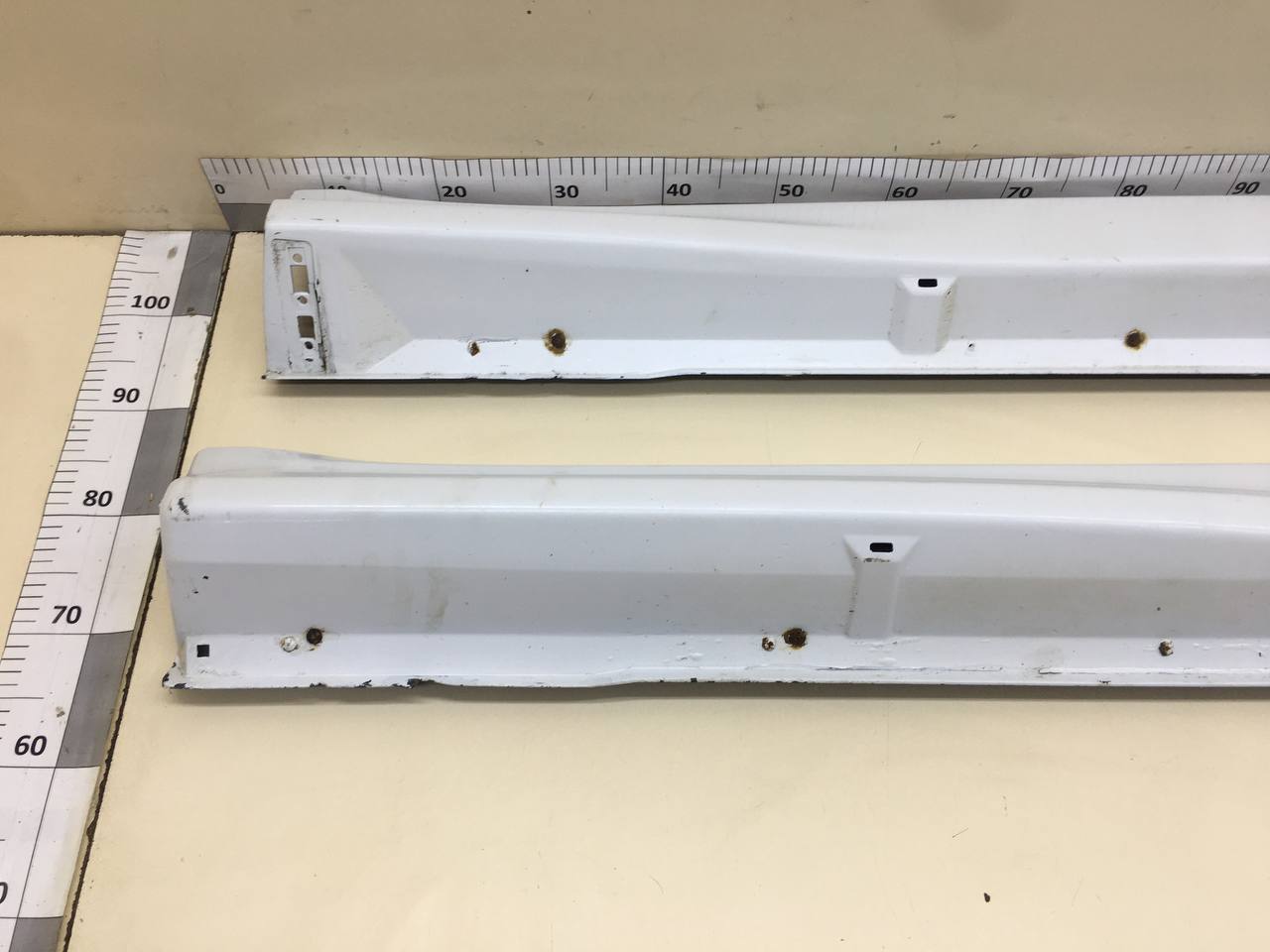 Накладка на порог (наружная) Mitsubishi ASX (GA) 2010>