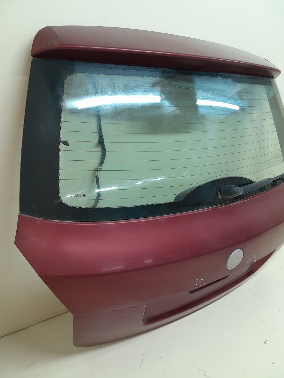 Дверь багажника со стеклом Skoda Fabia (5J) 2007-2014