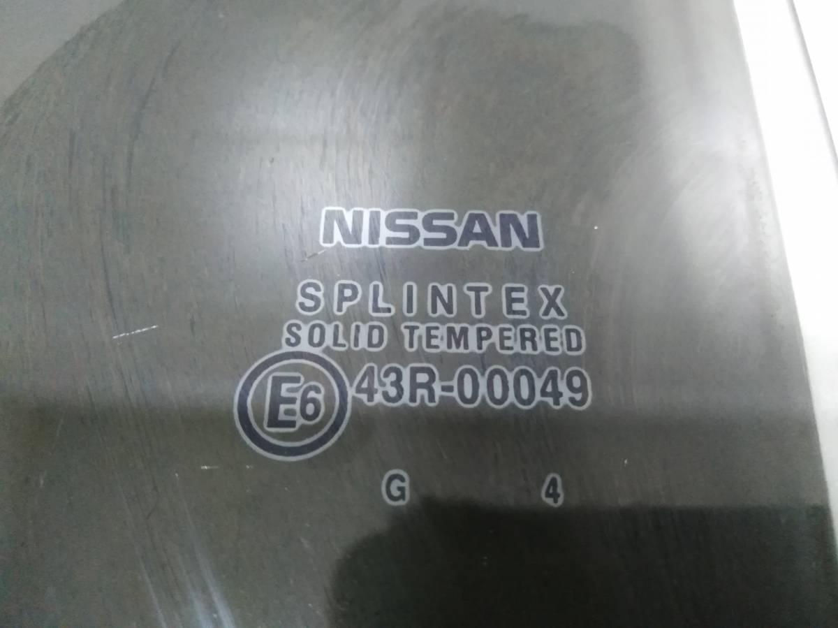 Стекло двери задней левой Nissan Primera (P12) 2002-2007