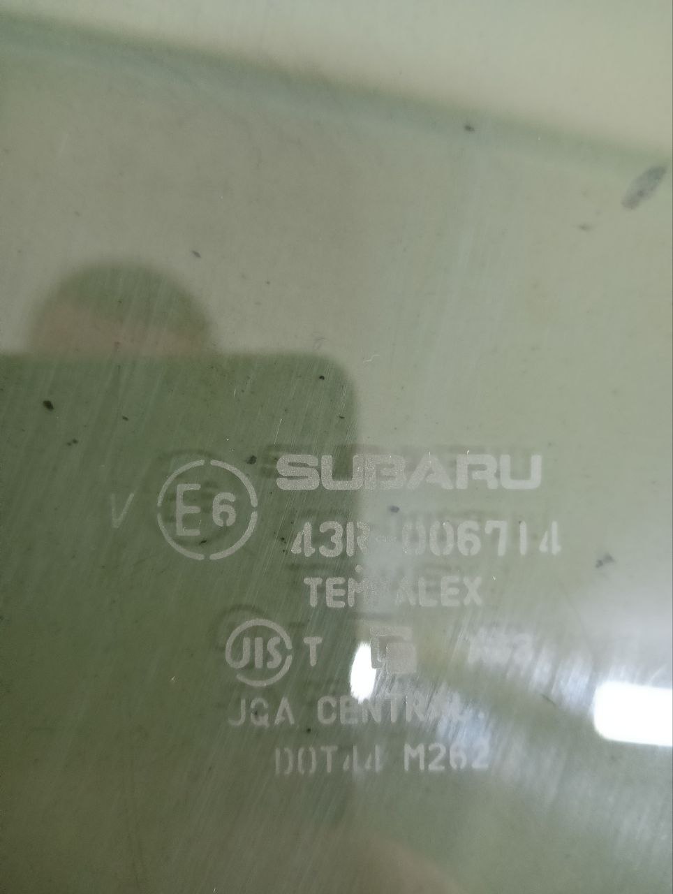 Стекло двери задней правой Subaru Forester (S12) 2008-2012
