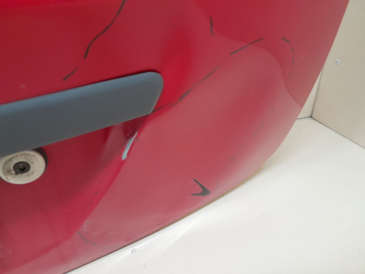 Дверь багажника со стеклом Ford Fiesta (MK5) 2002-2008