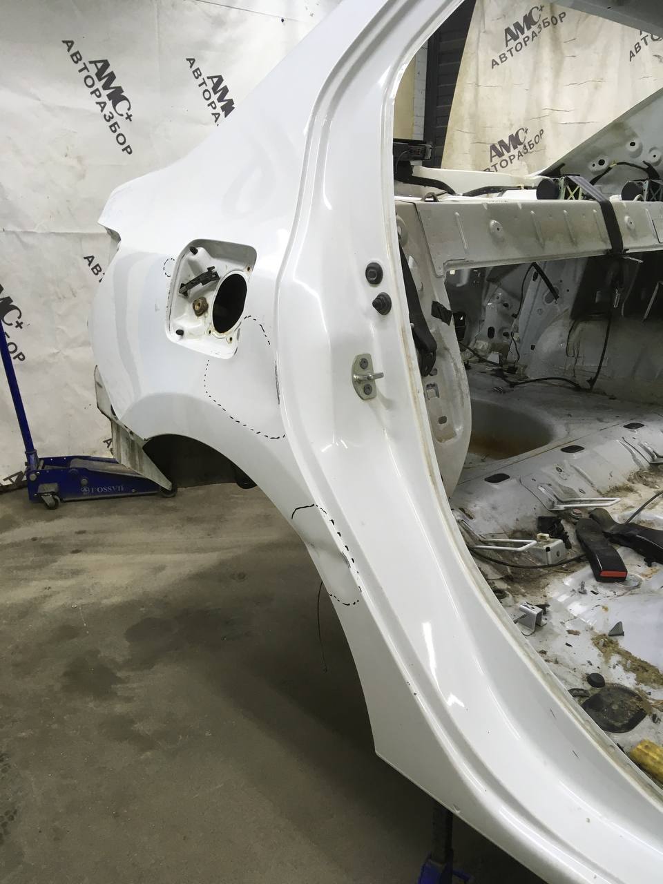 Крыло заднее правое Renault Logan (2) 2014>