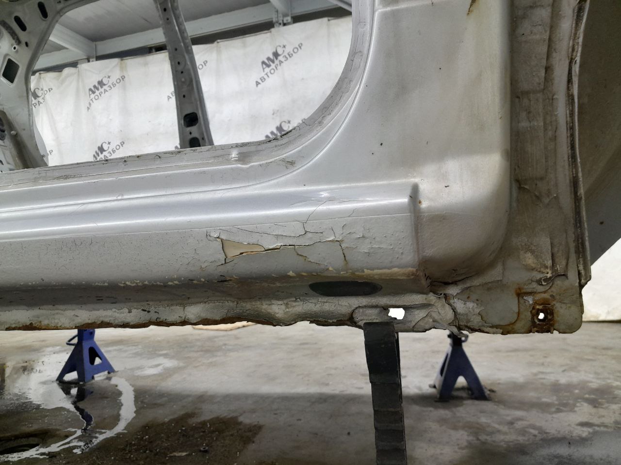 Порог со стойкой правый Renault Logan (1) 2005-2014 Порог со стойкой правый Renault Logan (1) 2005-2014