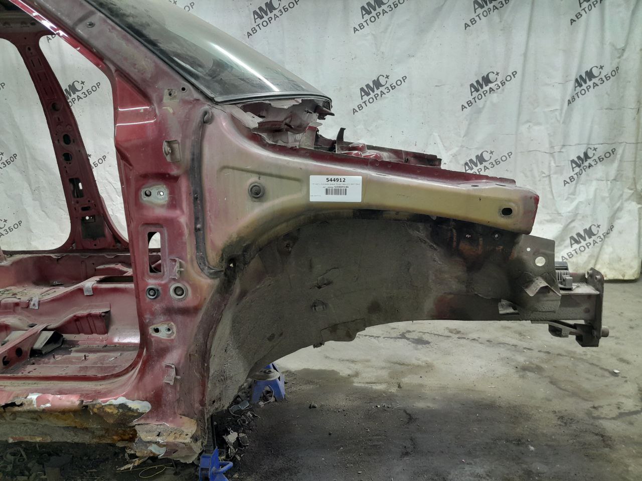 Четверть передняя правая Skoda Fabia (5J) 2007-2014