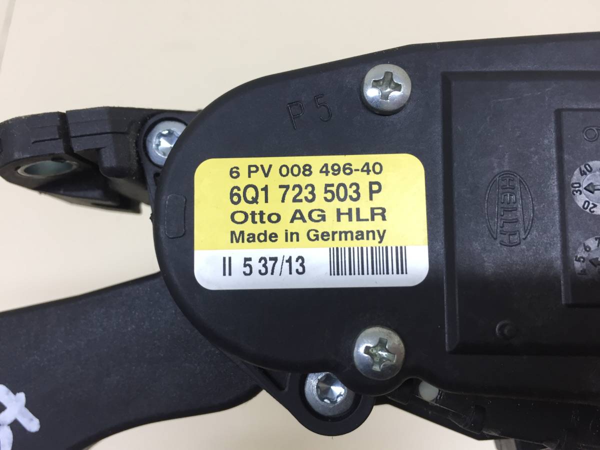 Педаль газа Volkswagen Polo (MK5) 2011-2020
