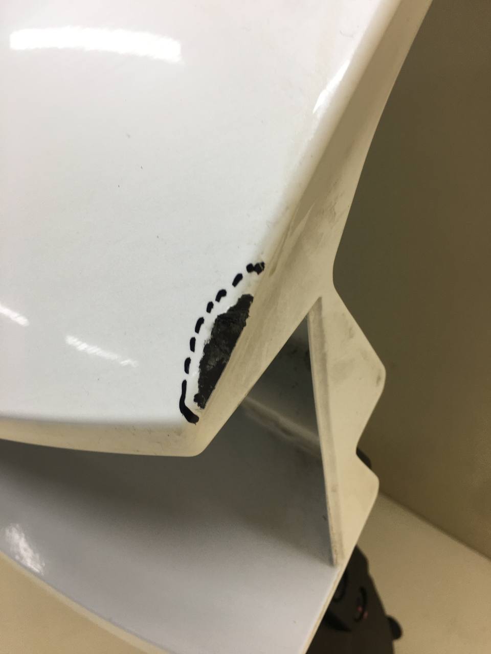 Дверь багажника со стеклом EXEED RX 2022>