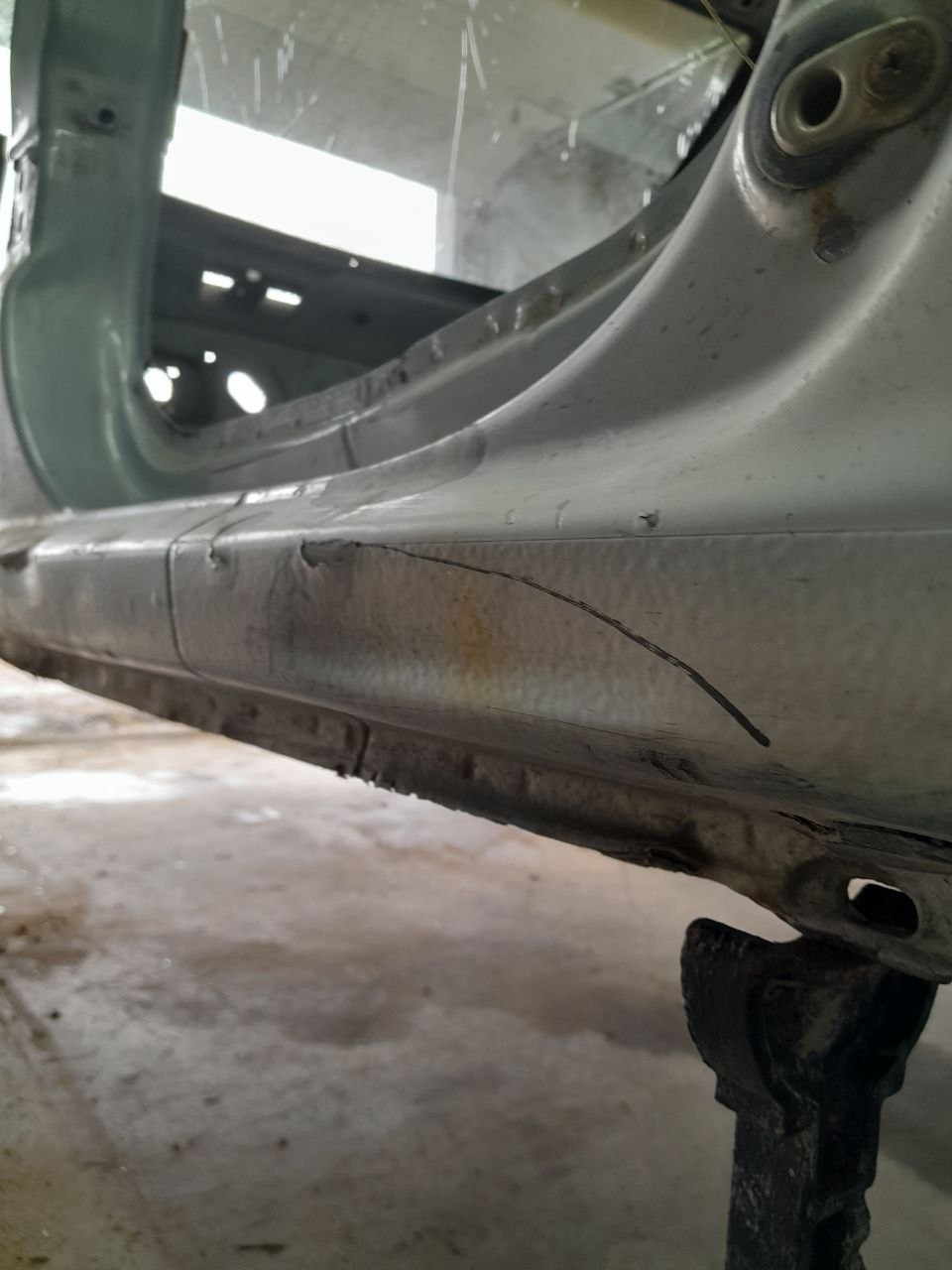Порог со стойкой левый Renault Logan (1) 2005-2014 Порог со стойкой левый Renault Logan (1) 2005-2014