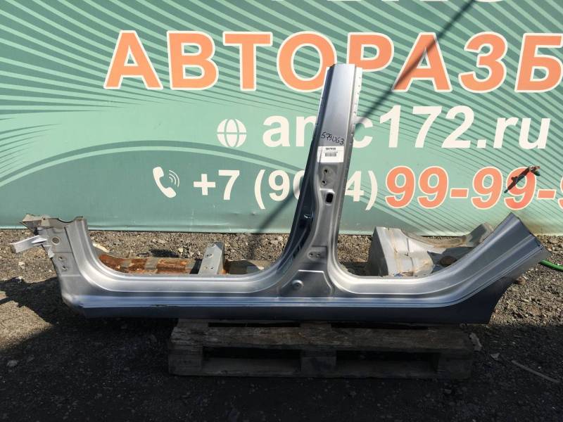 Порог со стойкой левый Hyundai Solaris (RB) 2010-2017