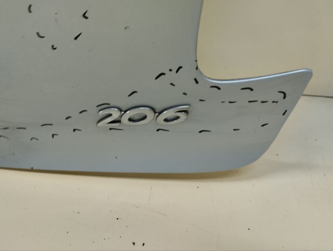 Дверь багажника со стеклом Peugeot 206 1998-2012