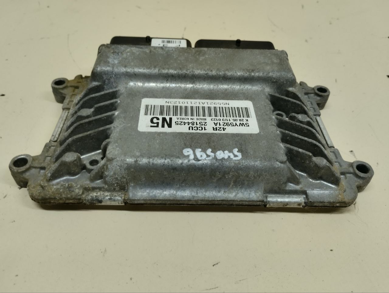 Блок управления двигателем Chevrolet Aveo T250 2005-2011