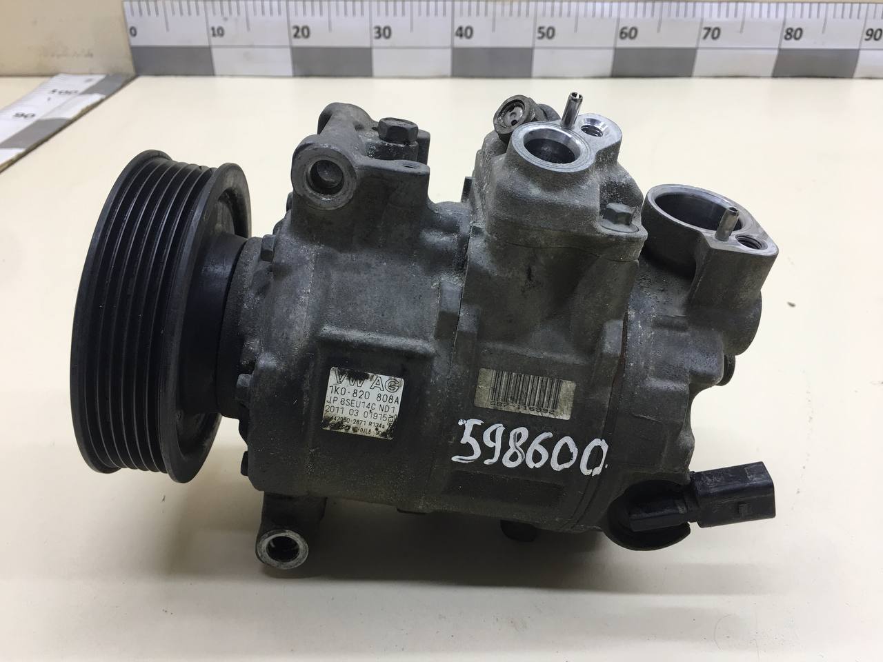 Компрессор системы кондиционирования Volkswagen Passat B7 2011-2015