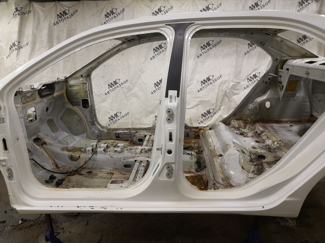Порог со стойкой левый Chevrolet Cobalt (T250) 2011-2015