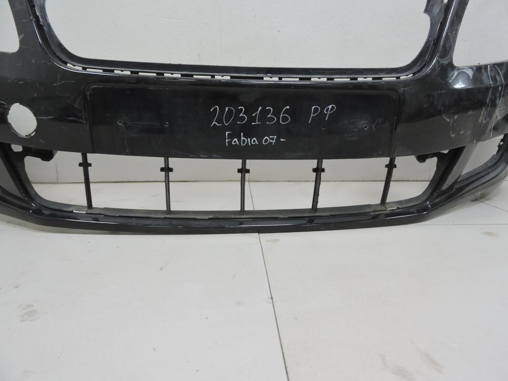 Бампер передний Skoda Fabia (5J) 2007-2014