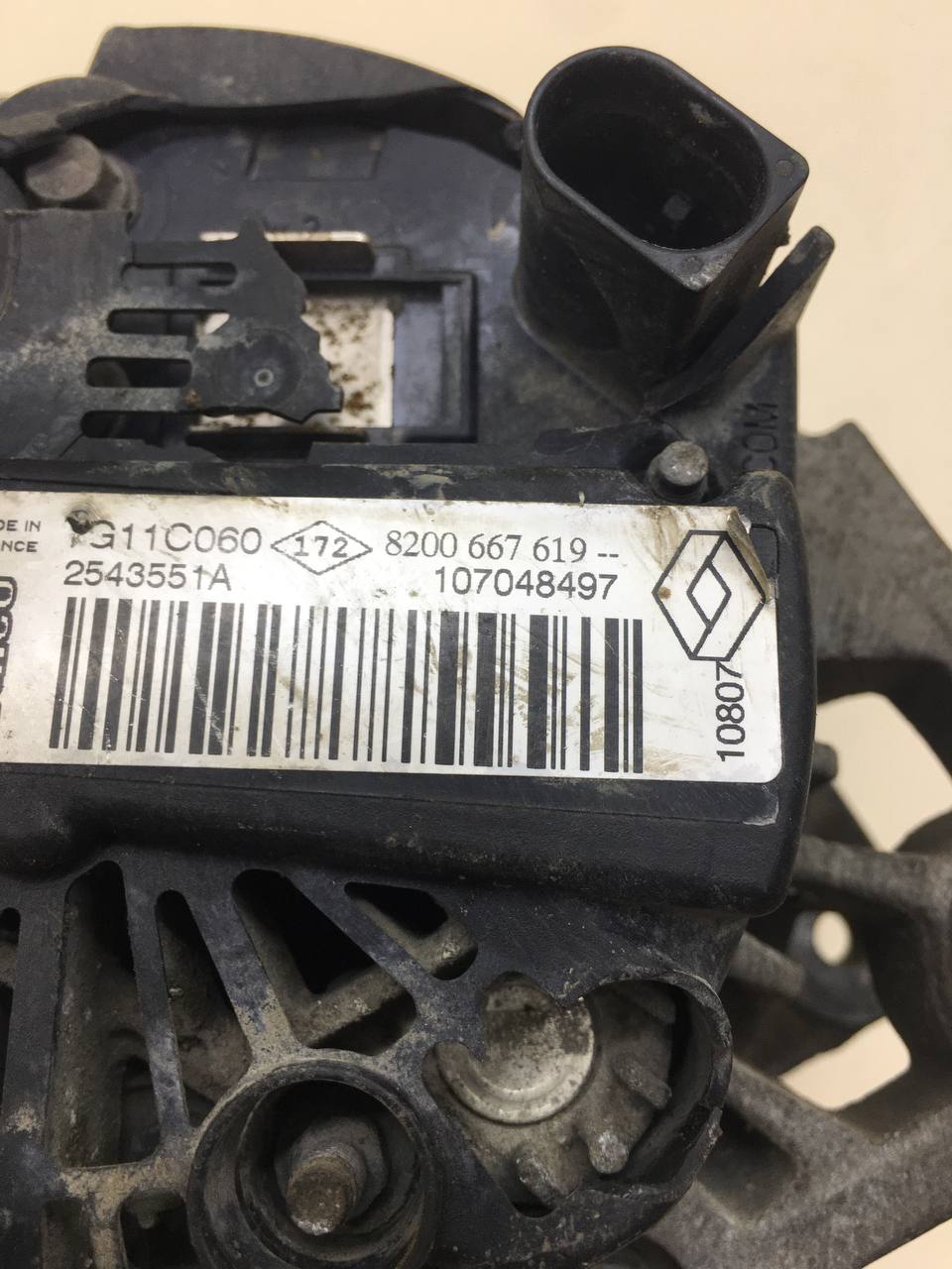 Генератор Renault Megane (2) 2002-2009