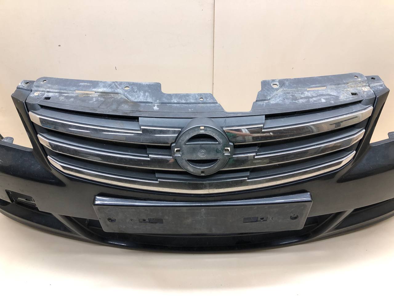 Бампер передний Nissan Almera 3 (G11, G15) 2012>