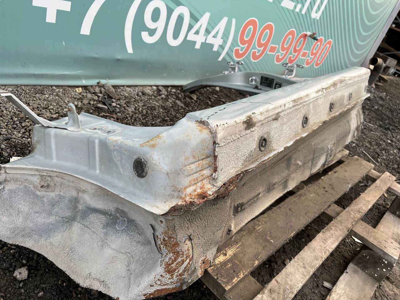 Порог со стойкой левый Hyundai Solaris (RB) 2010-2017