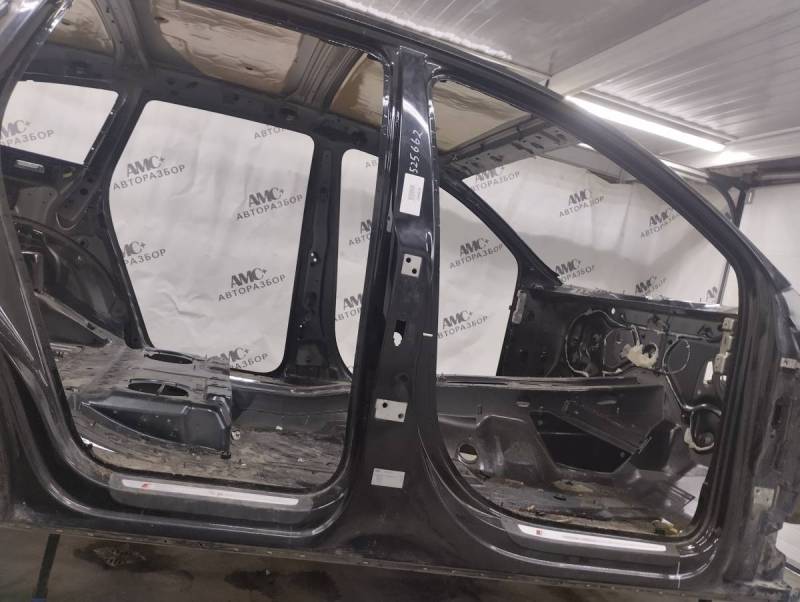 Порог со стойкой правый Audi Q7 (4L) 2005-2015