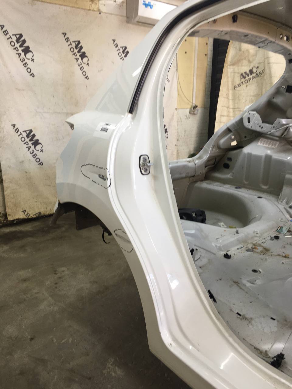 Крыло заднее правое Peugeot 207 2006-2013 Крыло заднее правое Peugeot 207 2006-2013