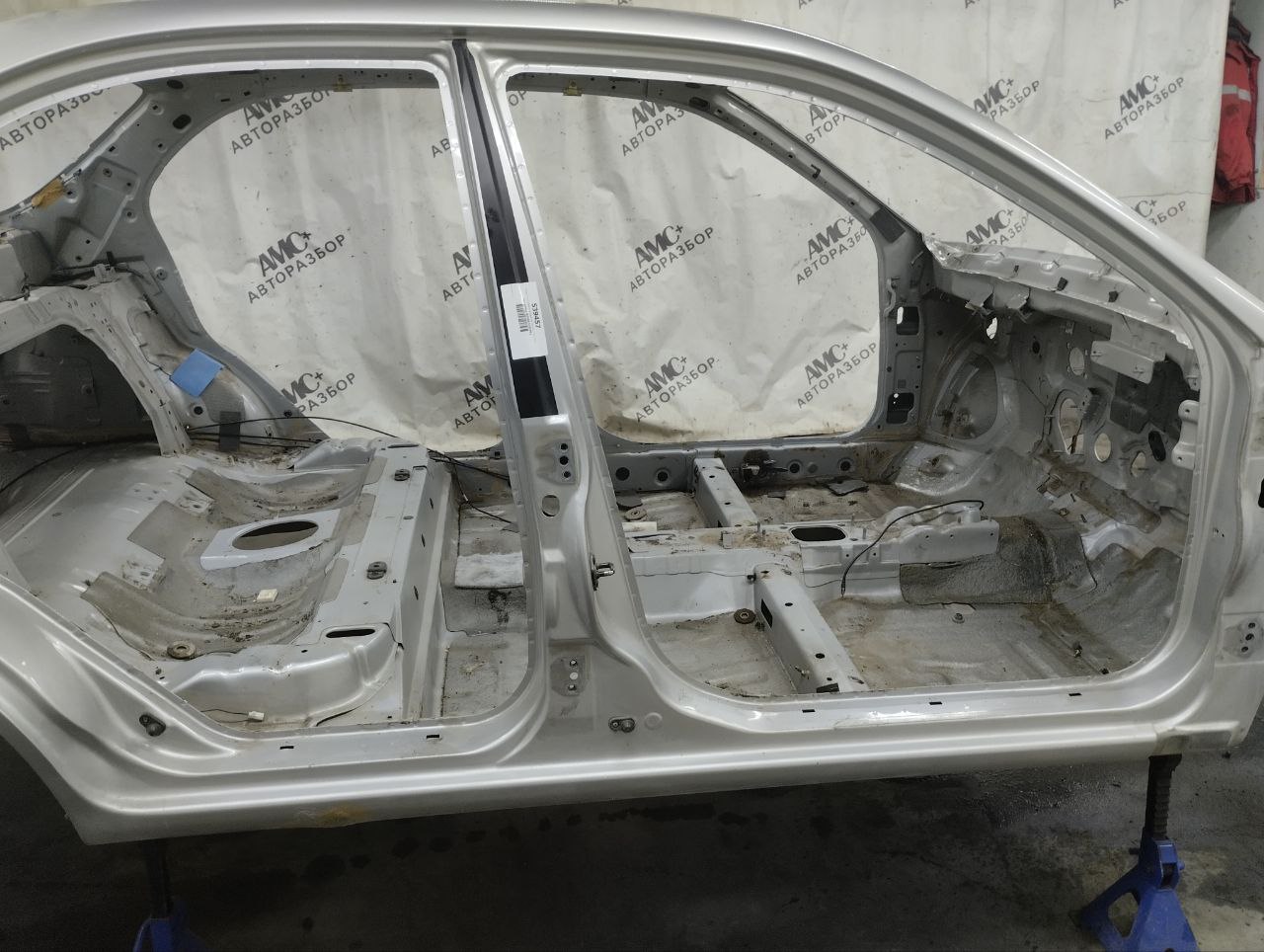 Порог со стойкой правый Kia Spectra (SD) 2004-2011