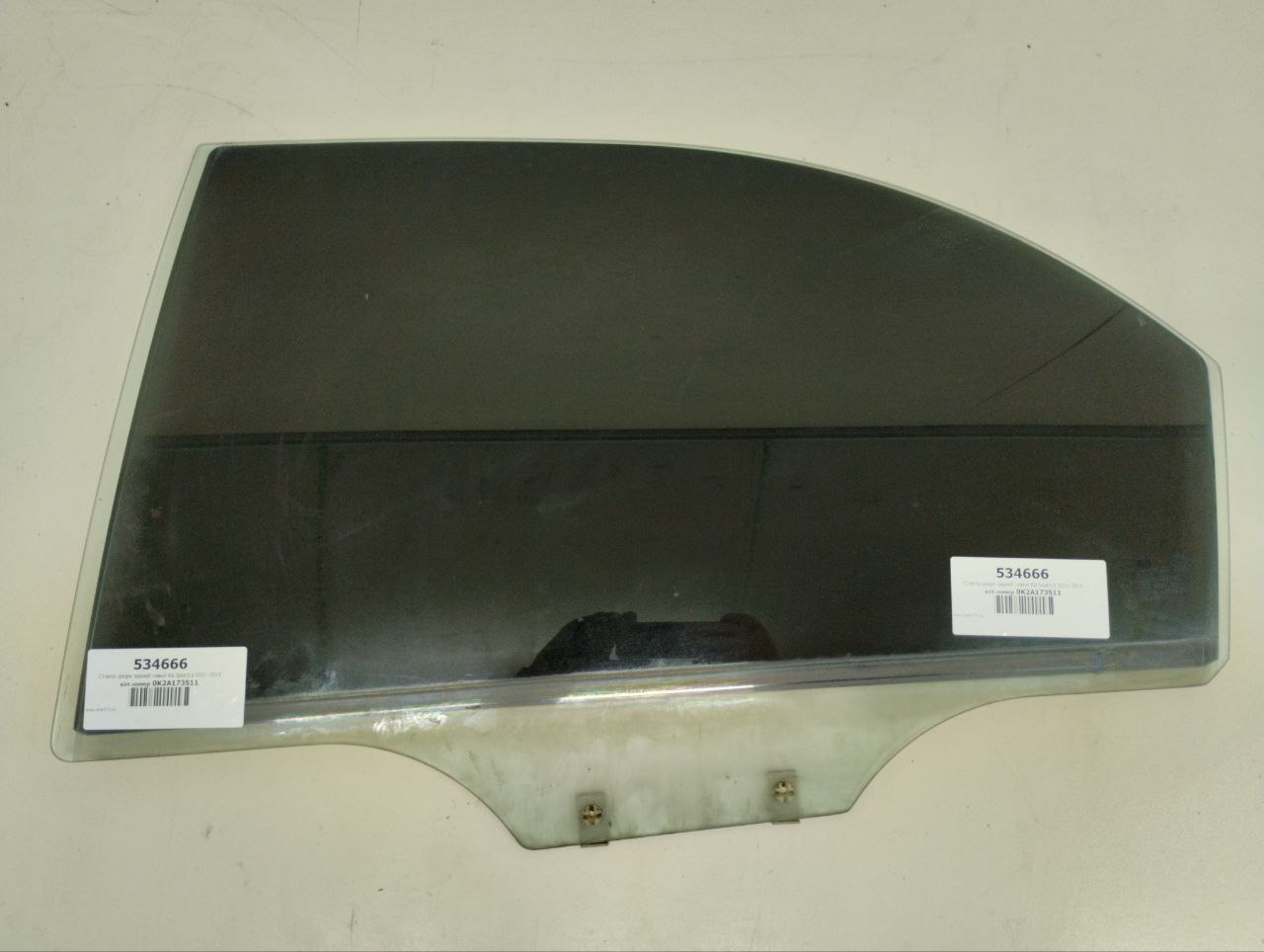 Стекло двери задней левой Kia Spectra (SD) 2004-2011