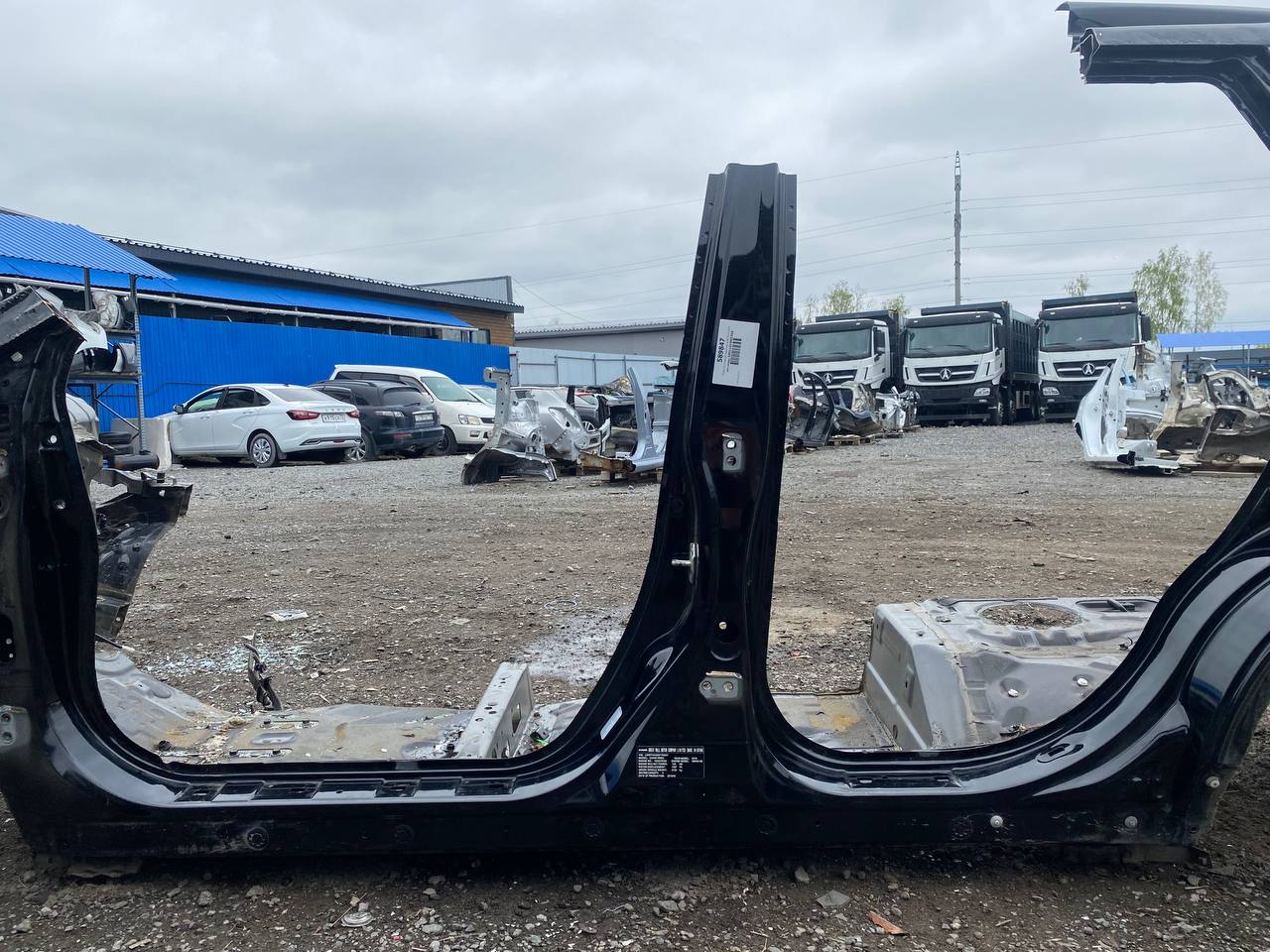 Порог со стойкой левый Haval H6 2014-2020