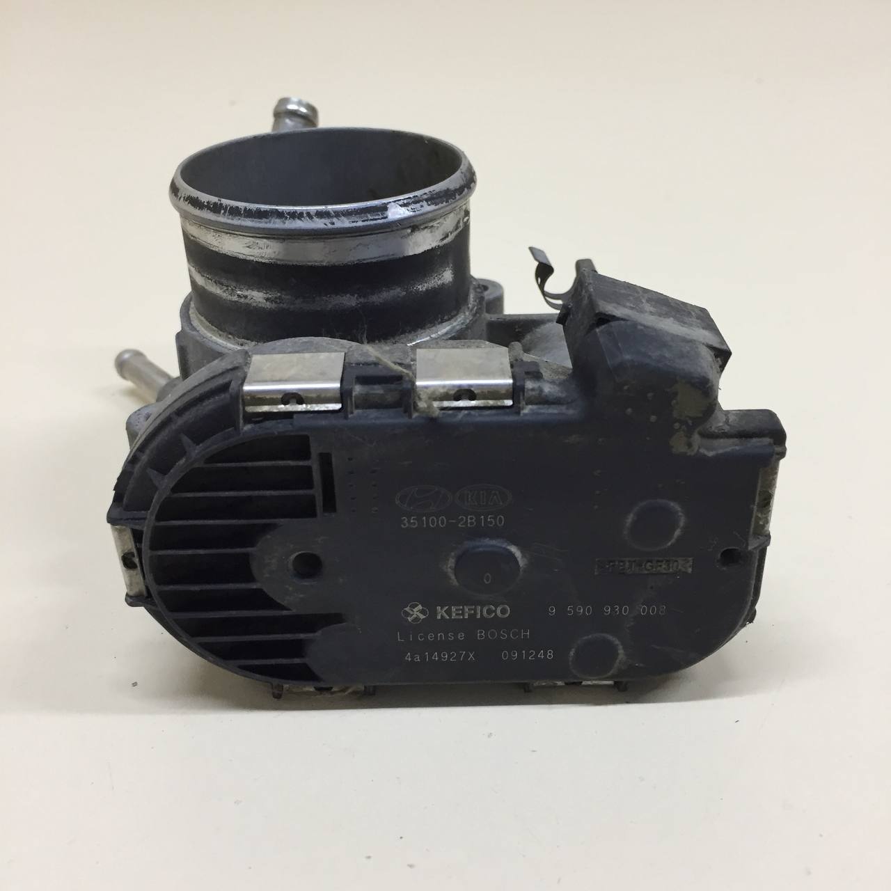 Заслонка дроссельная электрическая Kia Rio 3 (QB) 2011-2017