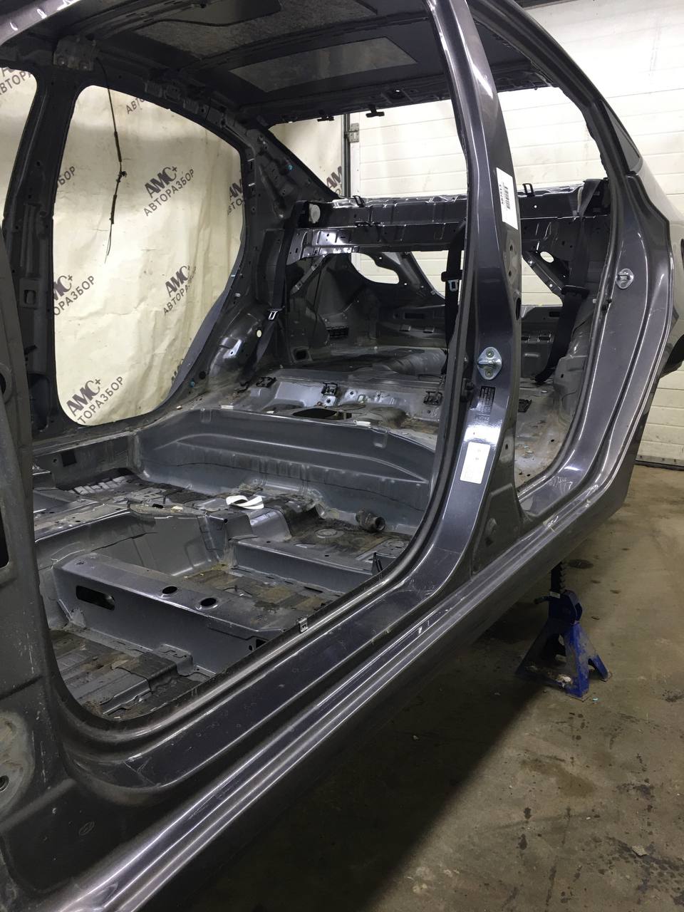 Порог со стойкой левый Hyundai Solaris (RB) 2010-2017