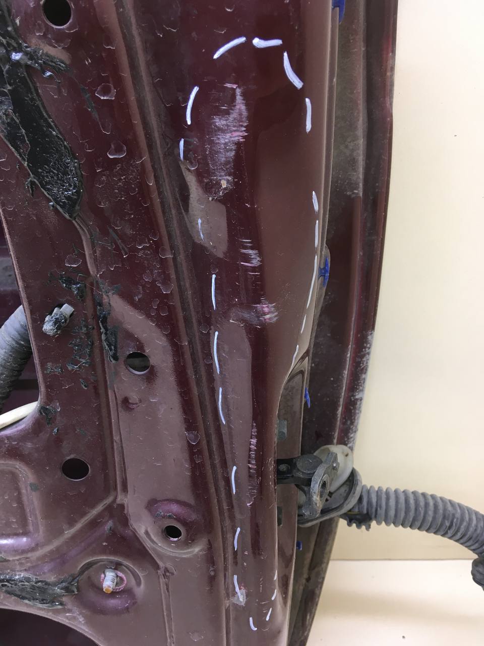 Дверь передняя левая Kia Spectra (SD) 2004-2011