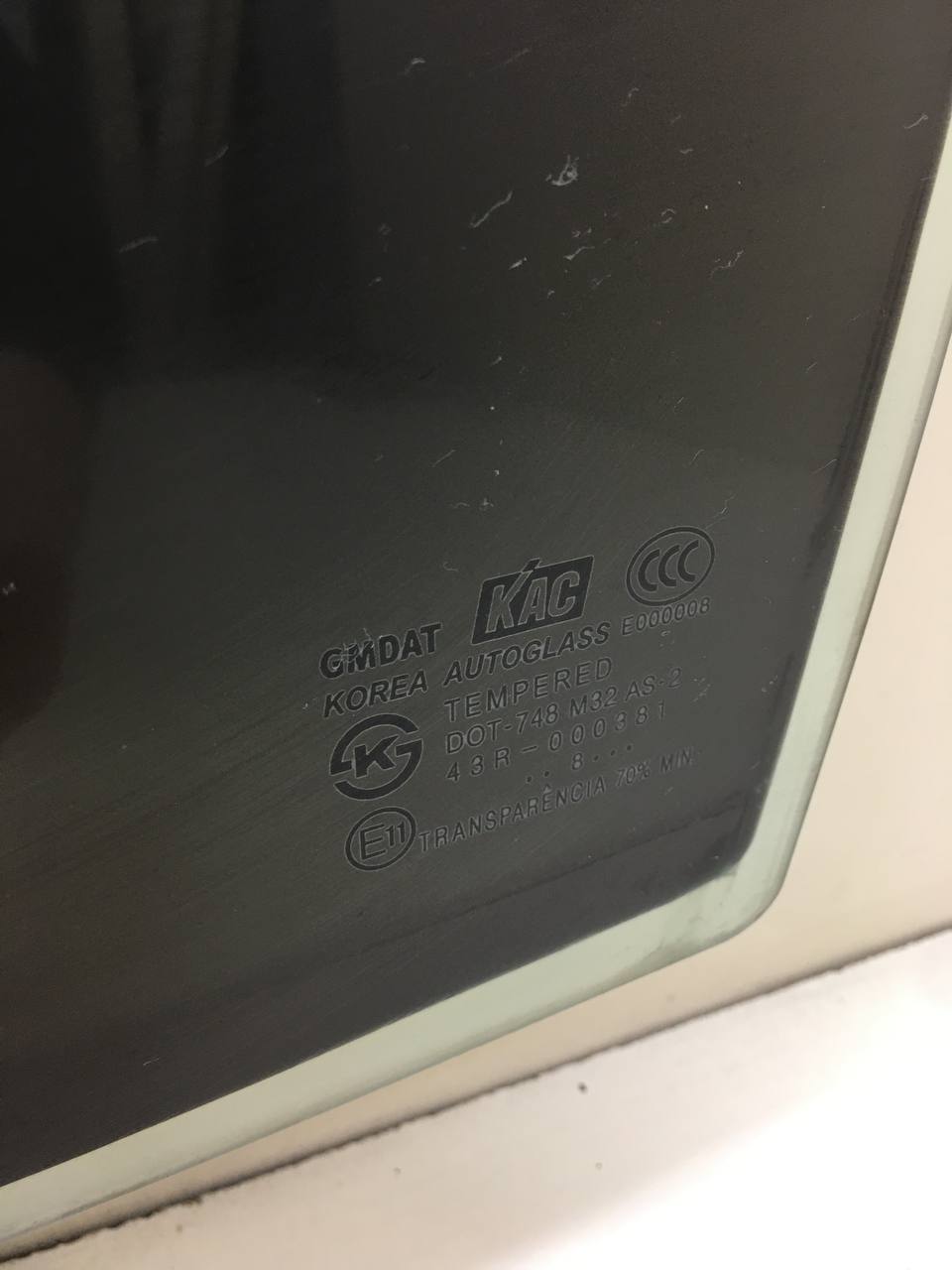 Стекло двери задней левой Chevrolet Lacetti (J200) 2003-2013