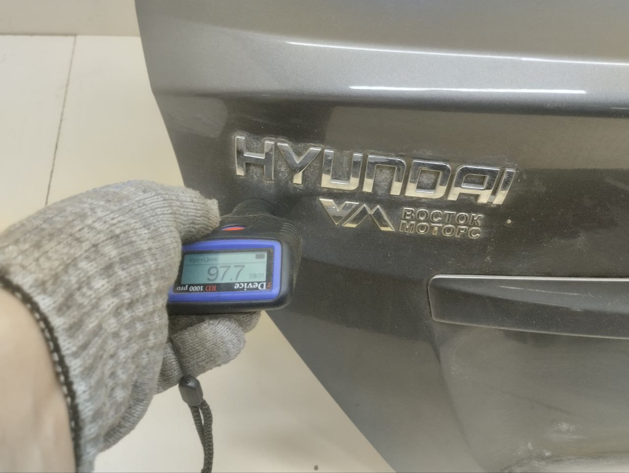 Крышка багажника Hyundai Solaris (RB) 2010-2017