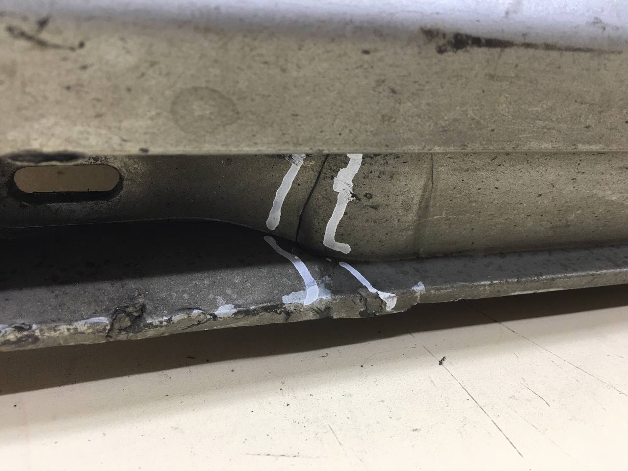 Накладка на порог (наружная) Jaguar XF 2007-2015