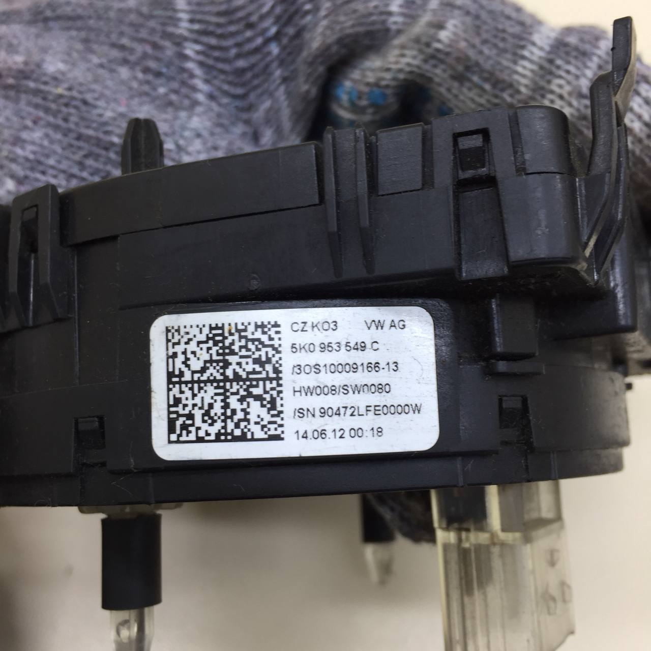 Механизм подрулевой для SRS (ленточный) Skoda Octavia (A5 1Z-) 2004-2013 Механизм подрулевой для SRS (ленточный) Skoda Octavia (A5 1Z-) 2004-2013
