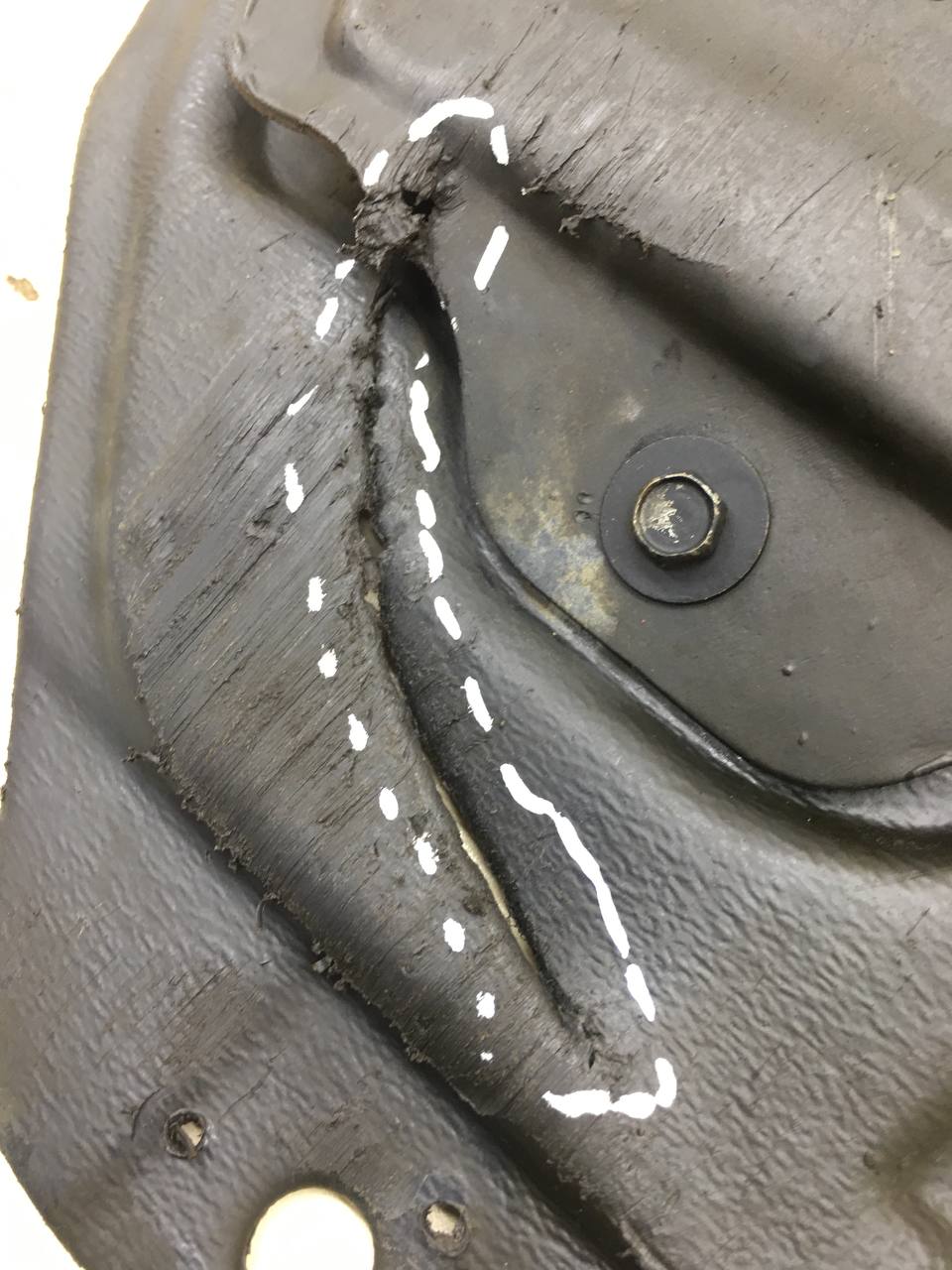 Защита картера Toyota Rav 4 (XA40) 2013-2019