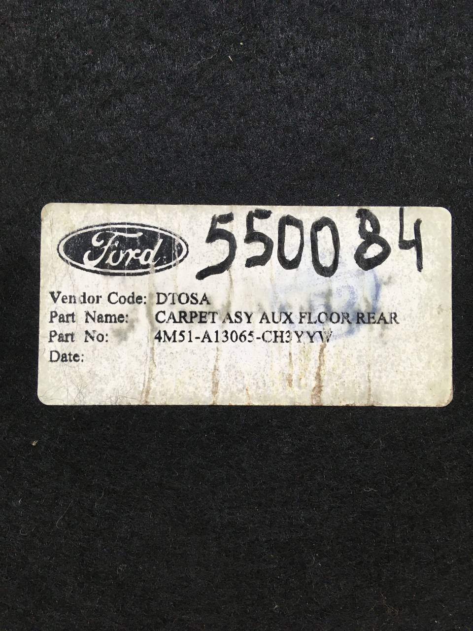 Коврик багажника Ford Focus 2 (DB) 2008-2011 Коврик багажника Ford Focus 2 (DB) 2008-2011