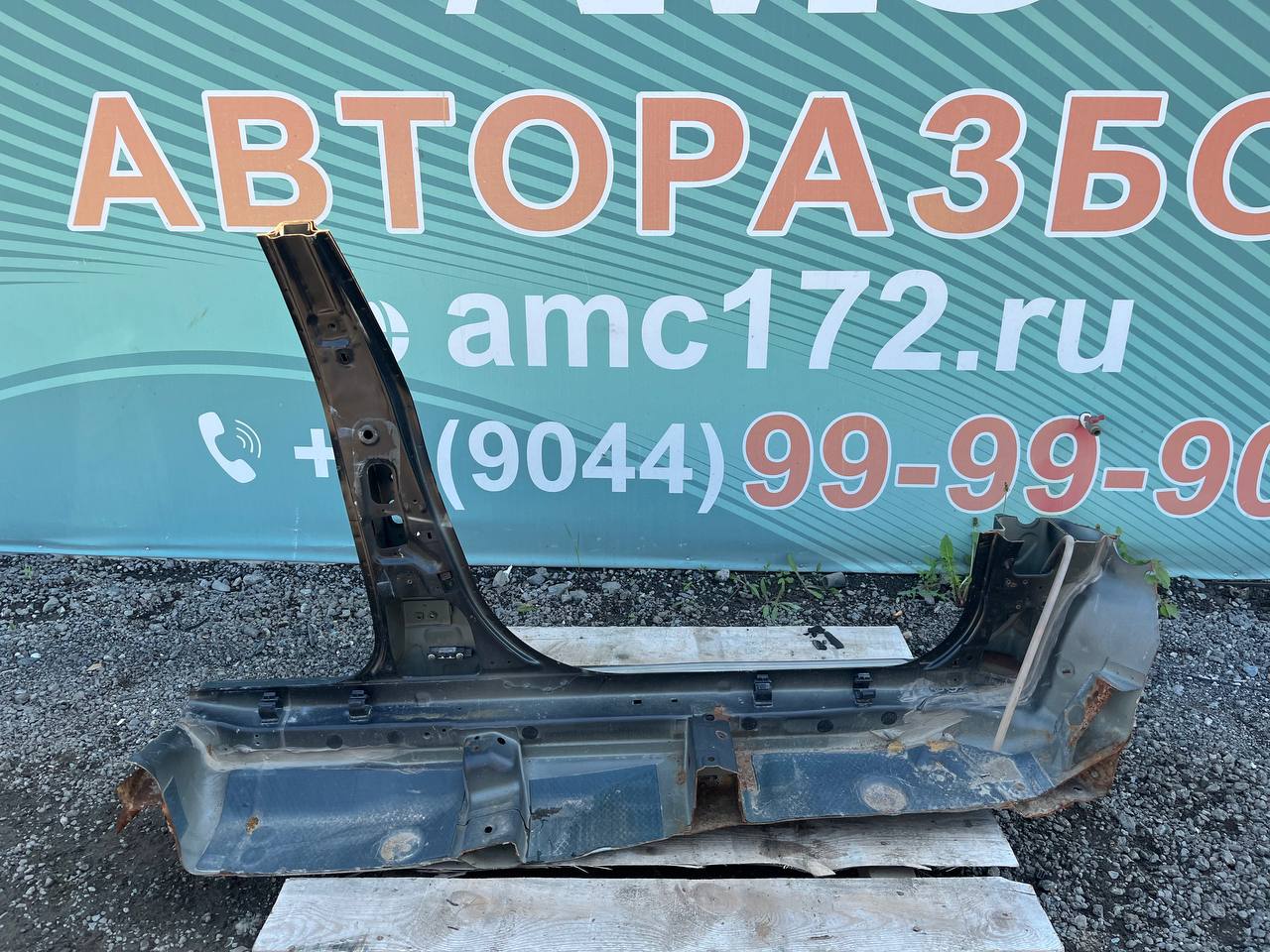 Порог со стойкой левый Nissan Primera (P12) 2002-2007