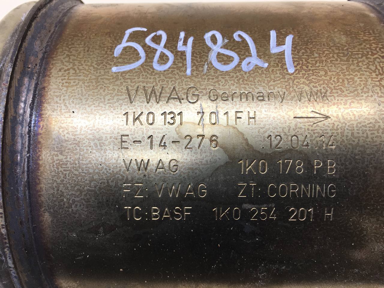 Катализатор Volkswagen Jetta (A6) 2010-2019