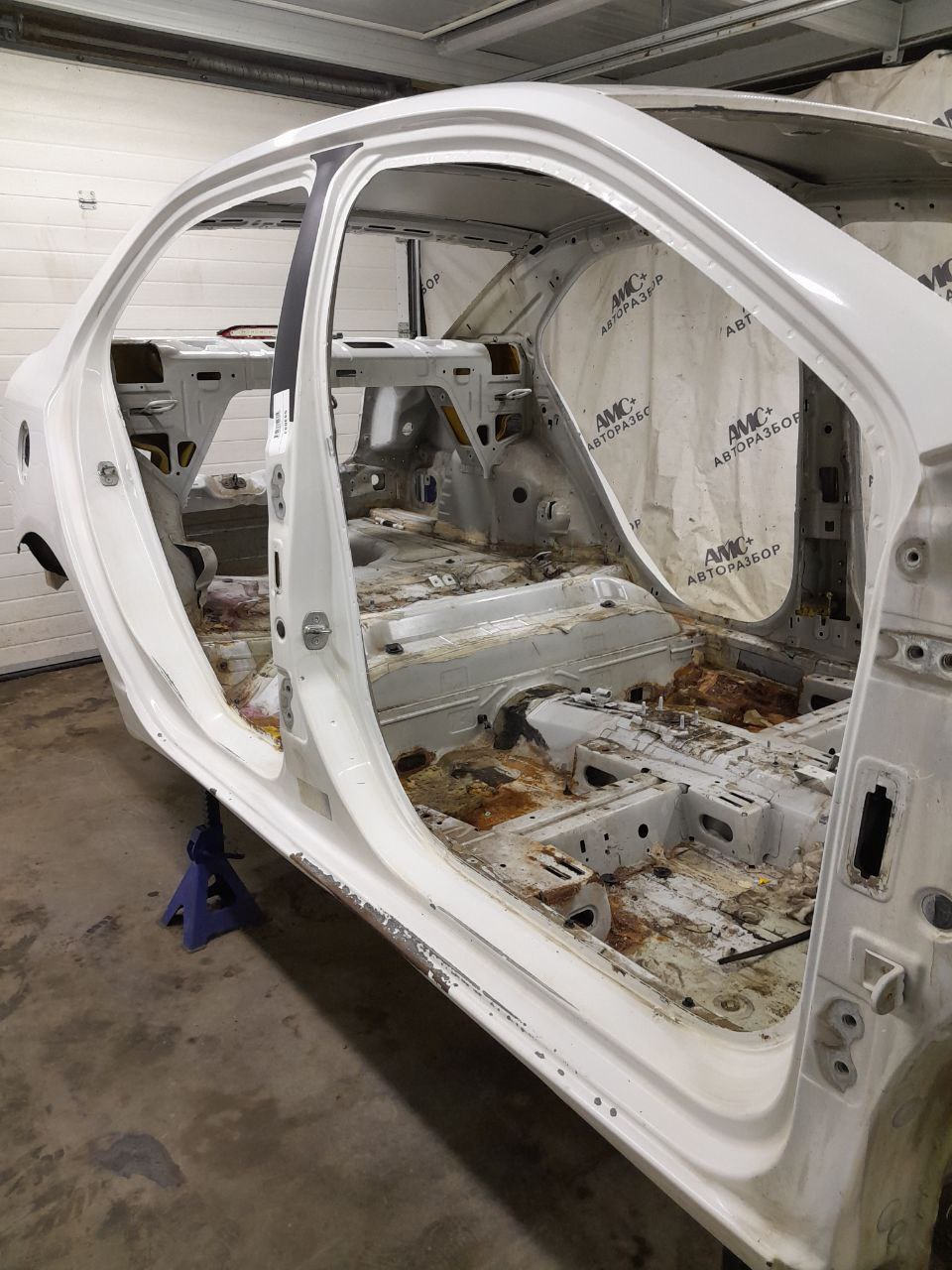 Порог со стойкой правый Chevrolet Cobalt (T250) 2011-2015