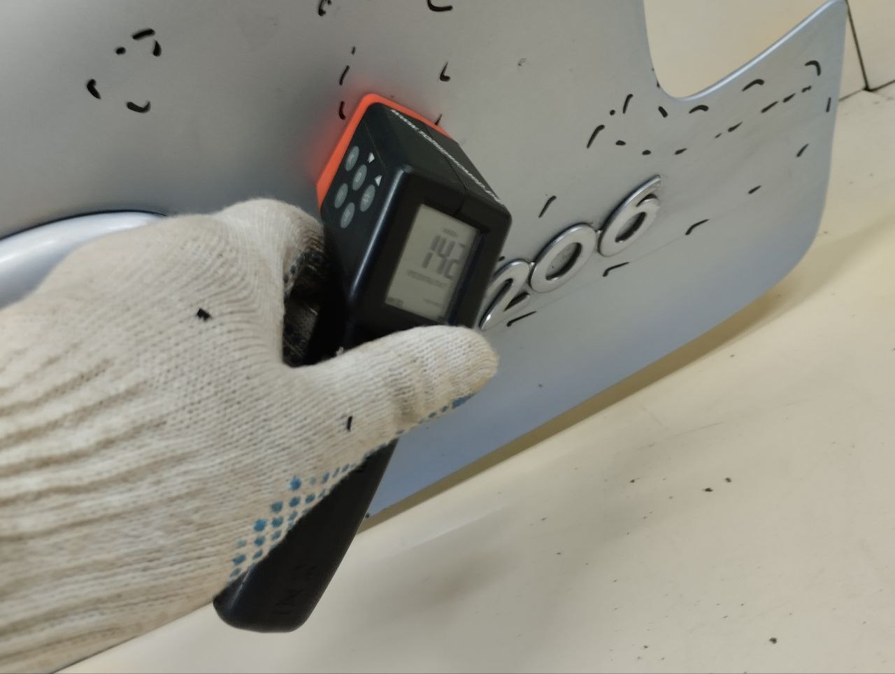 Дверь багажника со стеклом Peugeot 206 1998-2012