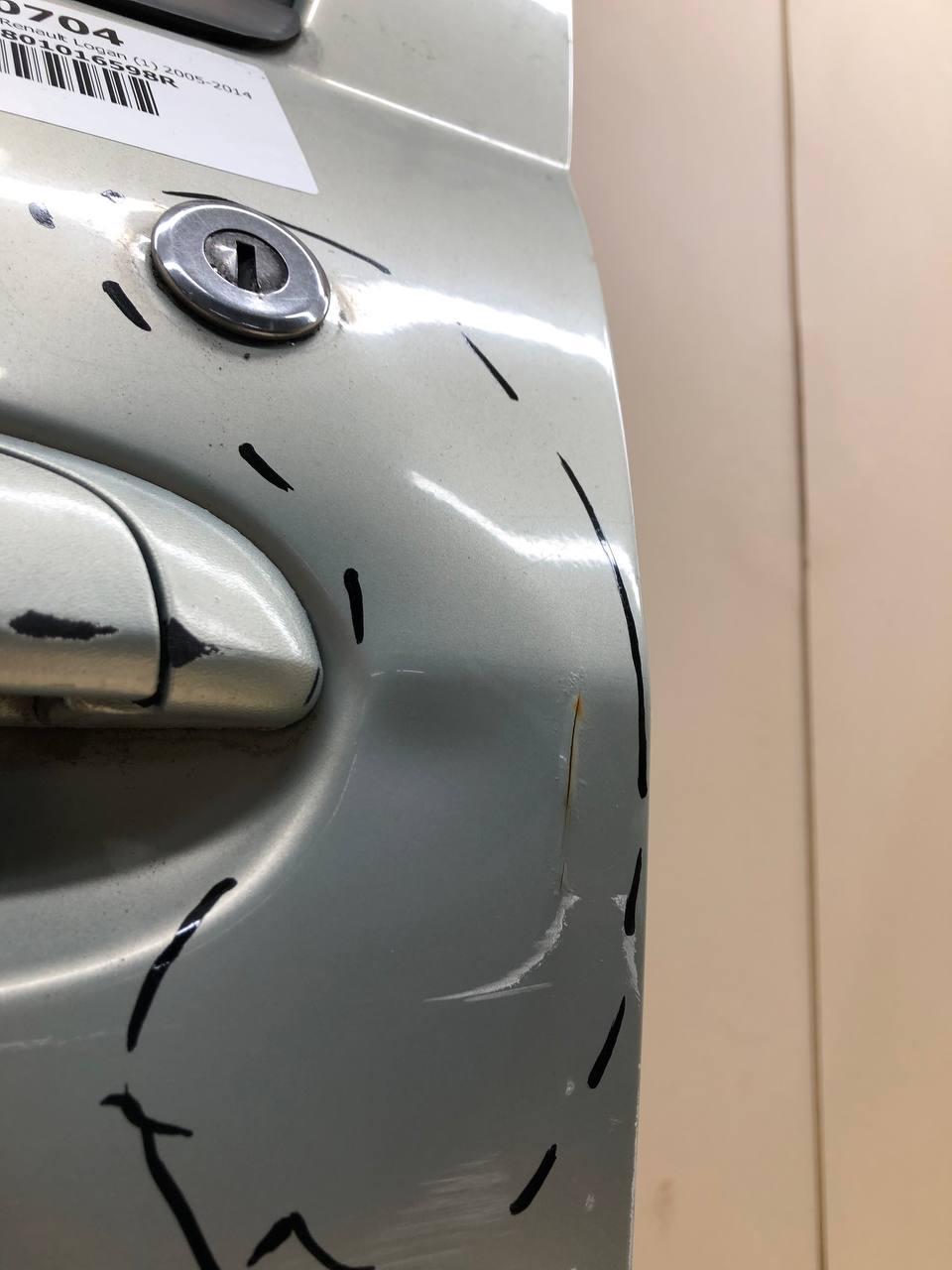 Дверь передняя левая Renault Logan (1) 2005-2014 Дверь передняя левая Renault Logan (1) 2005-2014