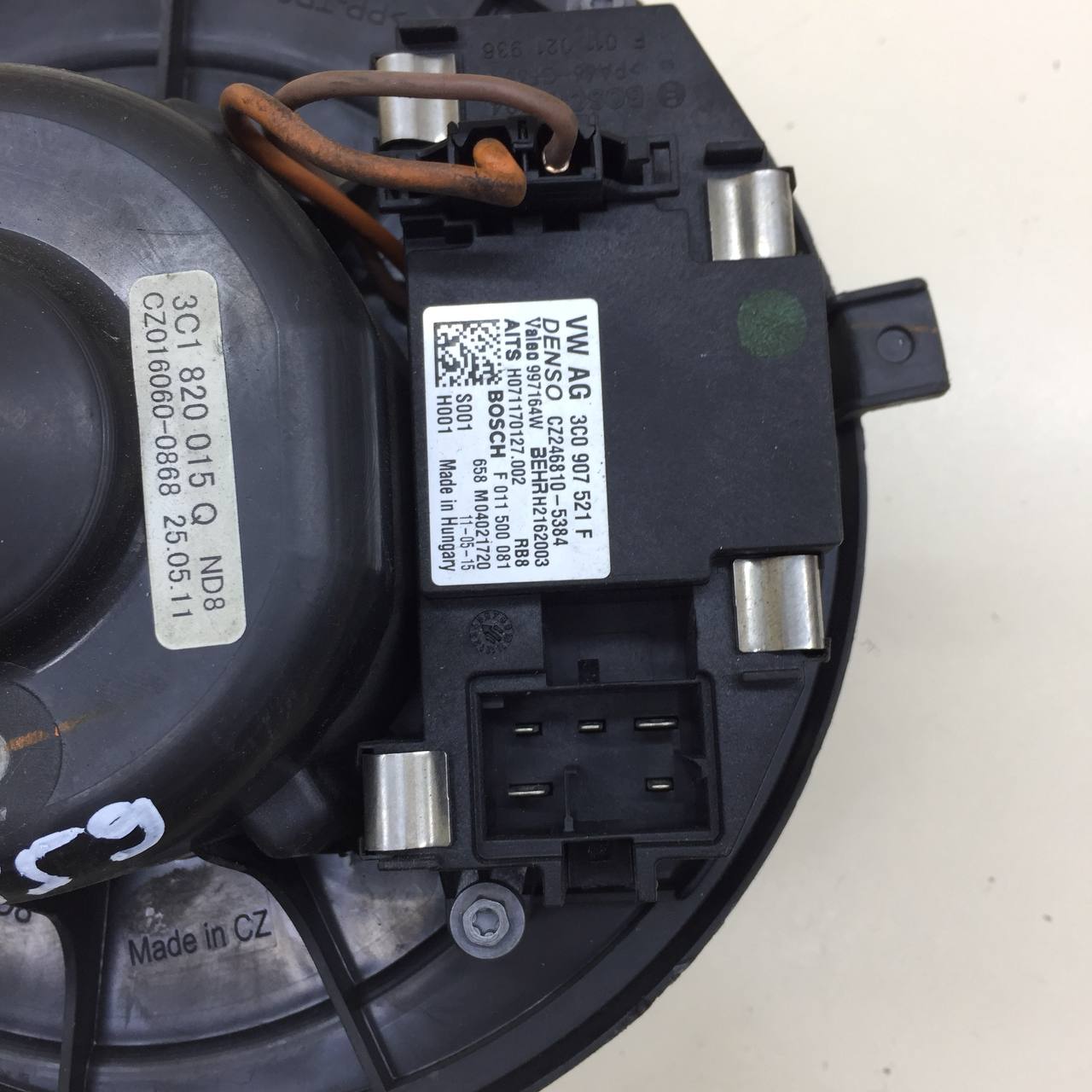 Моторчик отопителя Volkswagen Passat B7 2011-2015