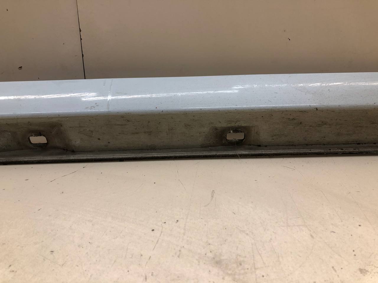 Накладка на порог (наружная) Audi A6 (C7) 2011>