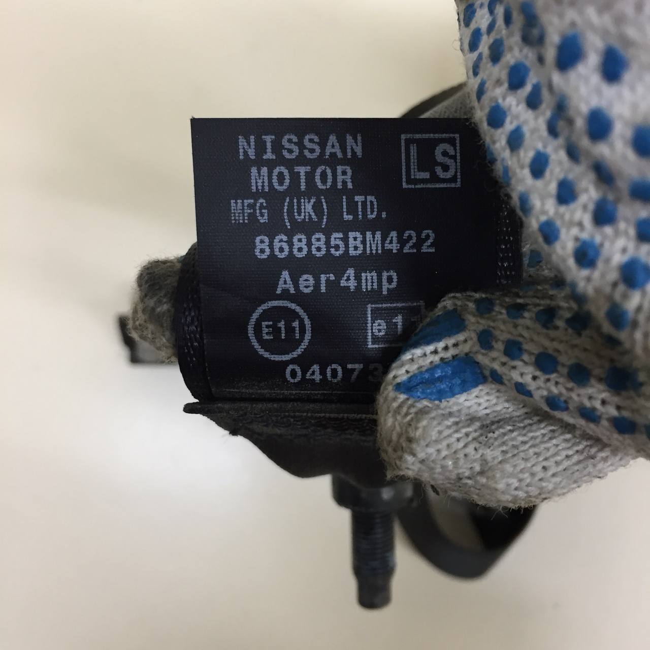 Ремень безопасности с пиропатроном Nissan Almera (N16) 2000-2006 Ремень безопасности с пиропатроном Nissan Almera (N16) 2000-2006