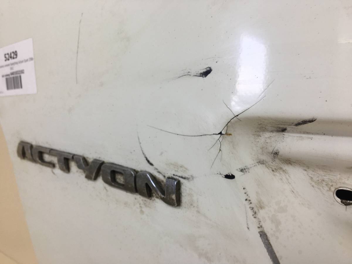 Дверь багажника нижняя SsangYong Actyon Sport 2006-2012