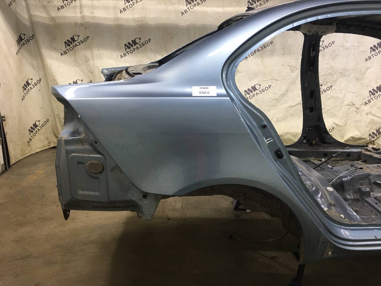 Крыло заднее правое Mitsubishi Lancer X (CX, CY)  2007>